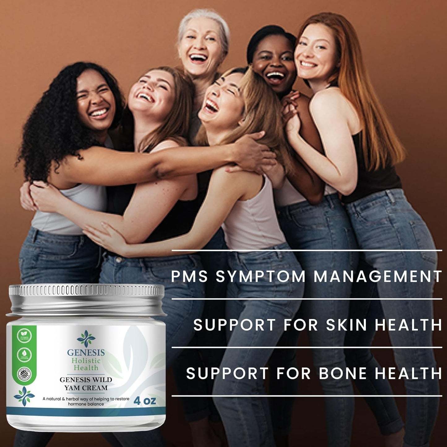 Wild Yam Cream for Hormonal Support