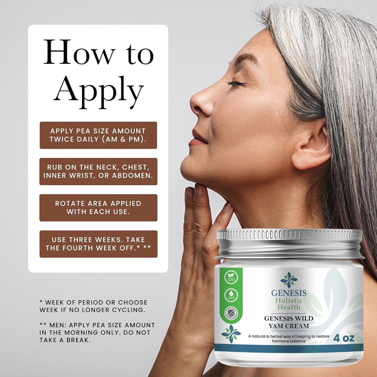 Wild Yam Cream for Hormonal Support