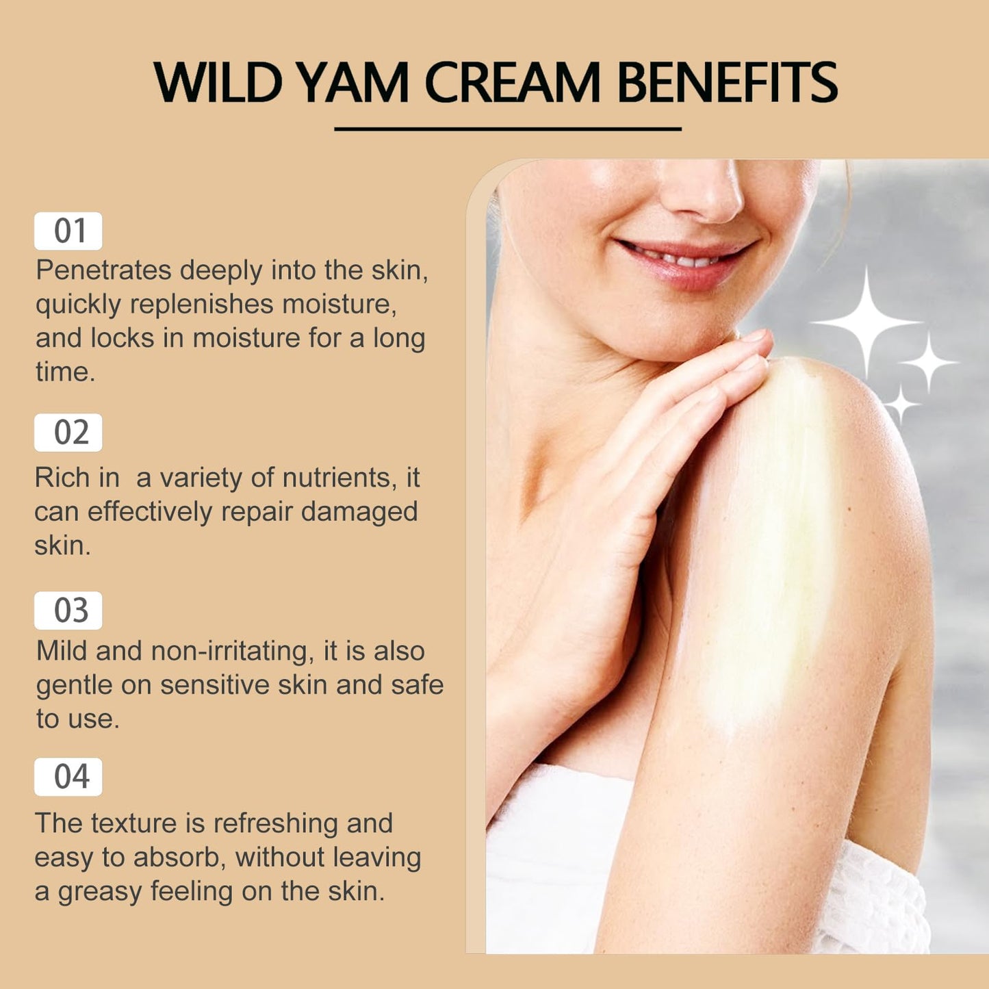 Wild Yam Cream 2OZ
