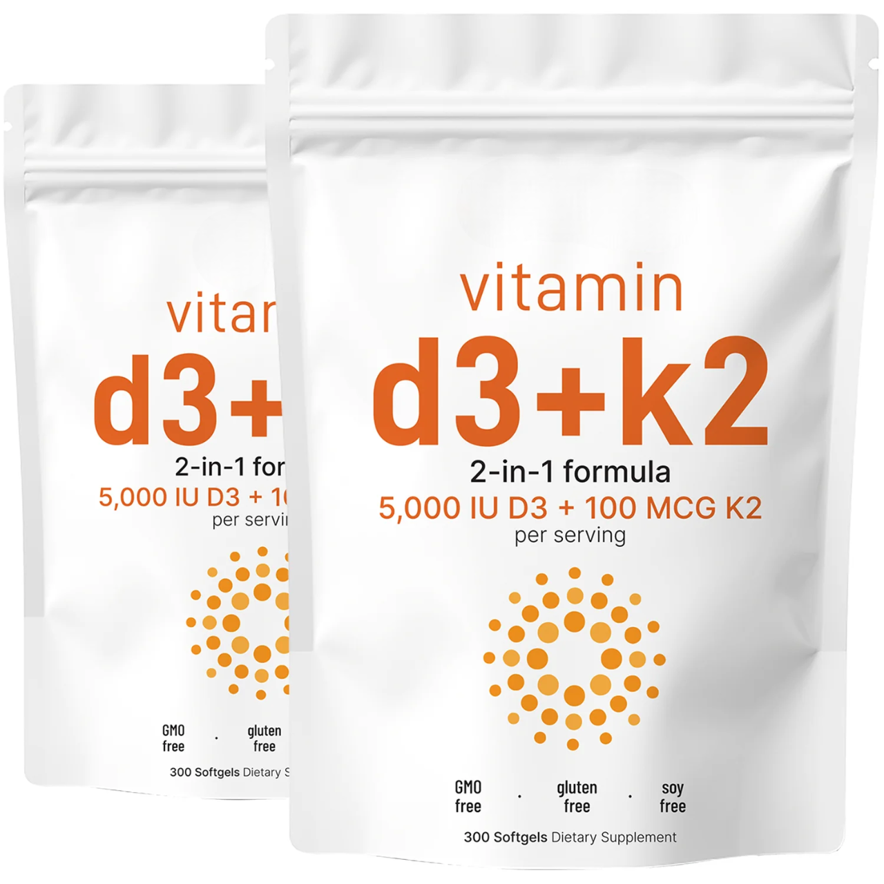 Vitamin D3 K2 5000 IU Softgels