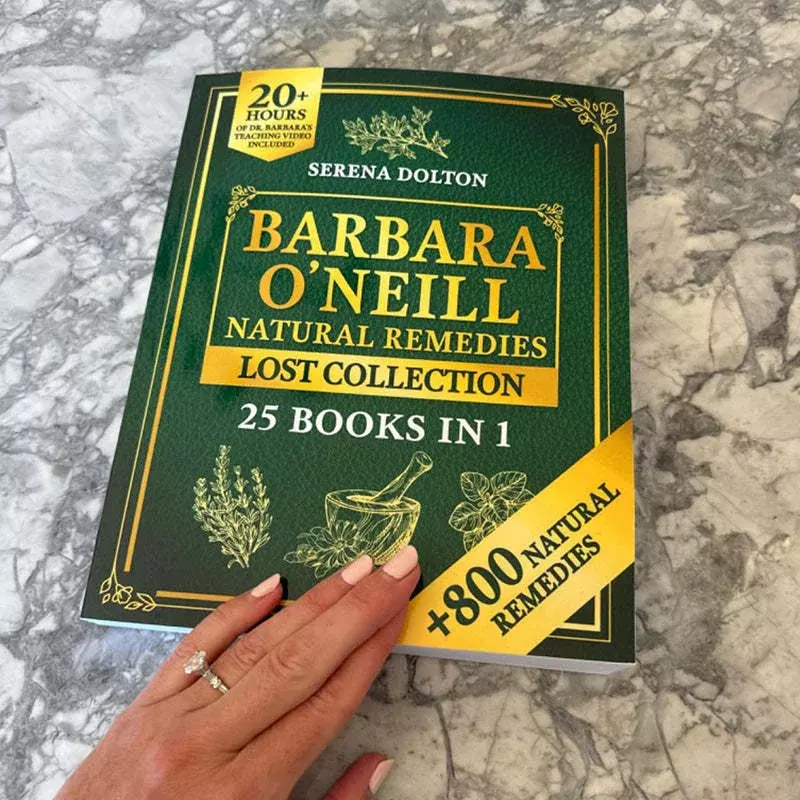 25 Books In 1 Barbara O'Neill Natural Remedies