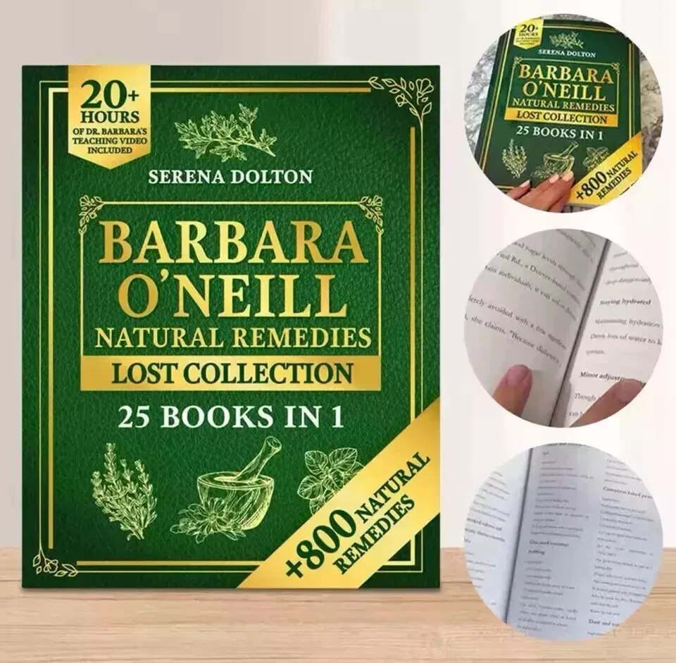 25 Books In 1 Barbara O'Neill Natural Remedies