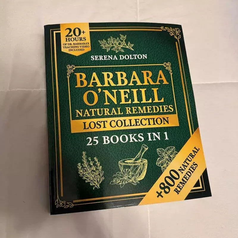25 Books In 1 Barbara O'Neill Natural Remedies