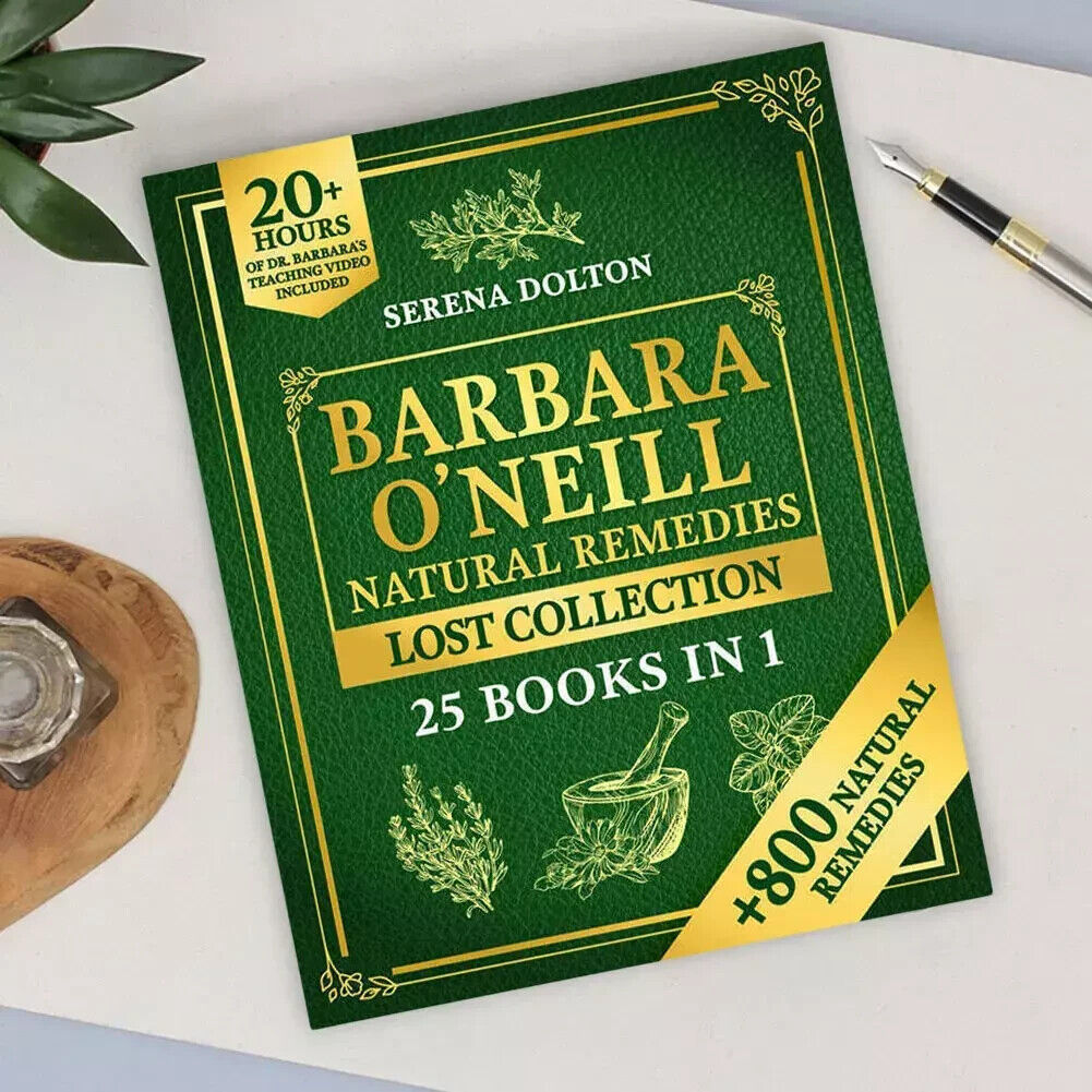 25 Books In 1 Barbara O'Neill Natural Remedies