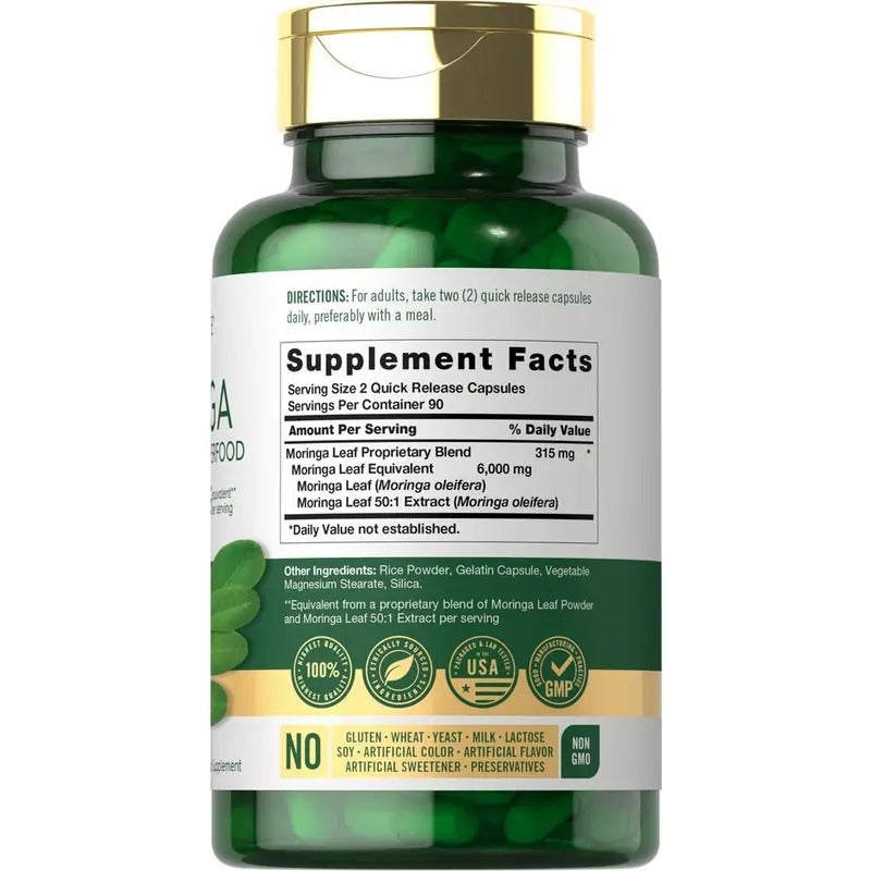 Moringa Complete Green Superfood 6000MG