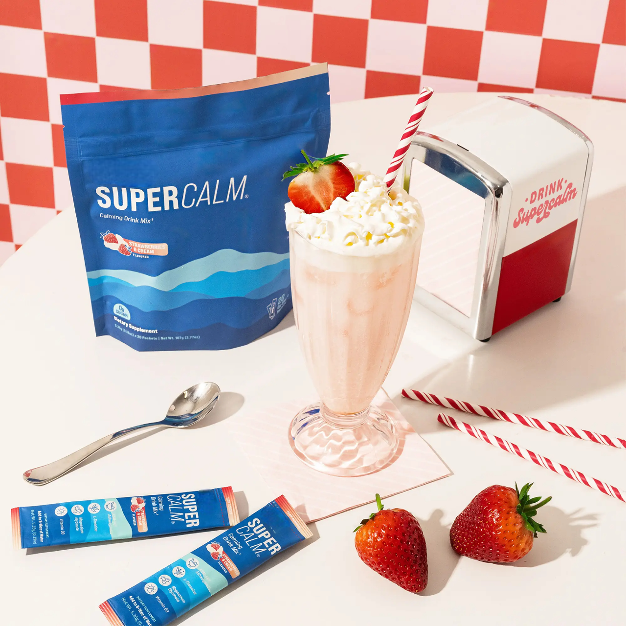 Supercalm Drink Mix (Raspberry Lemonade)