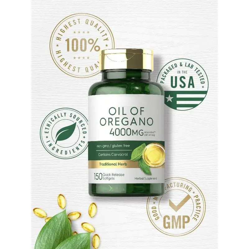Oregano Oil 4000mg Supplement