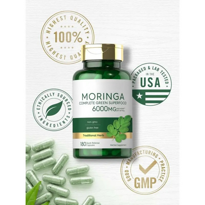 Moringa Complete Green Superfood 6000MG