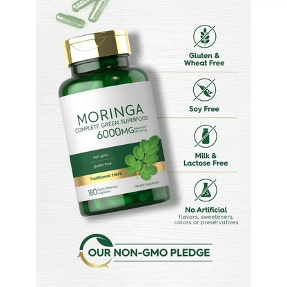 Moringa Complete Green Superfood 6000MG