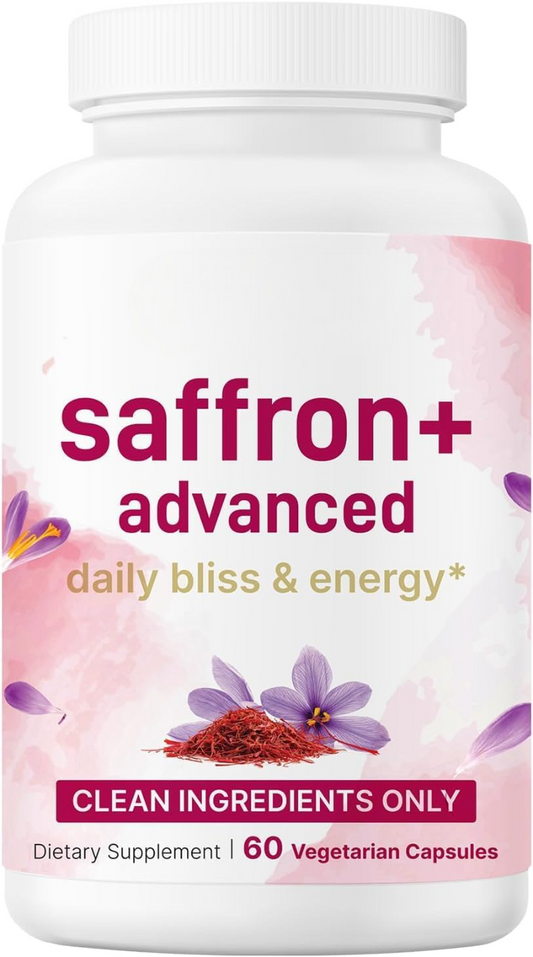 Saffron+ Advanced Supplements 60 Veggie Capsules