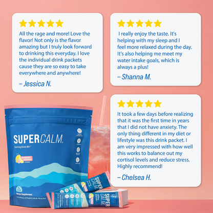 Supercalm Drink Mix (Raspberry Lemonade)