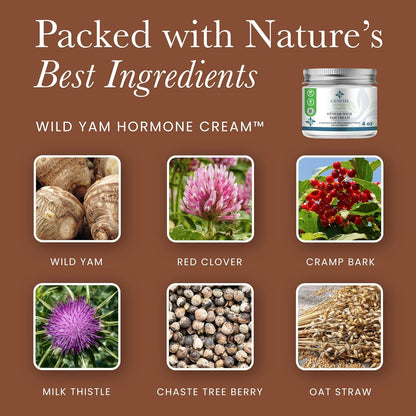 Wild Yam Cream for Hormonal Support