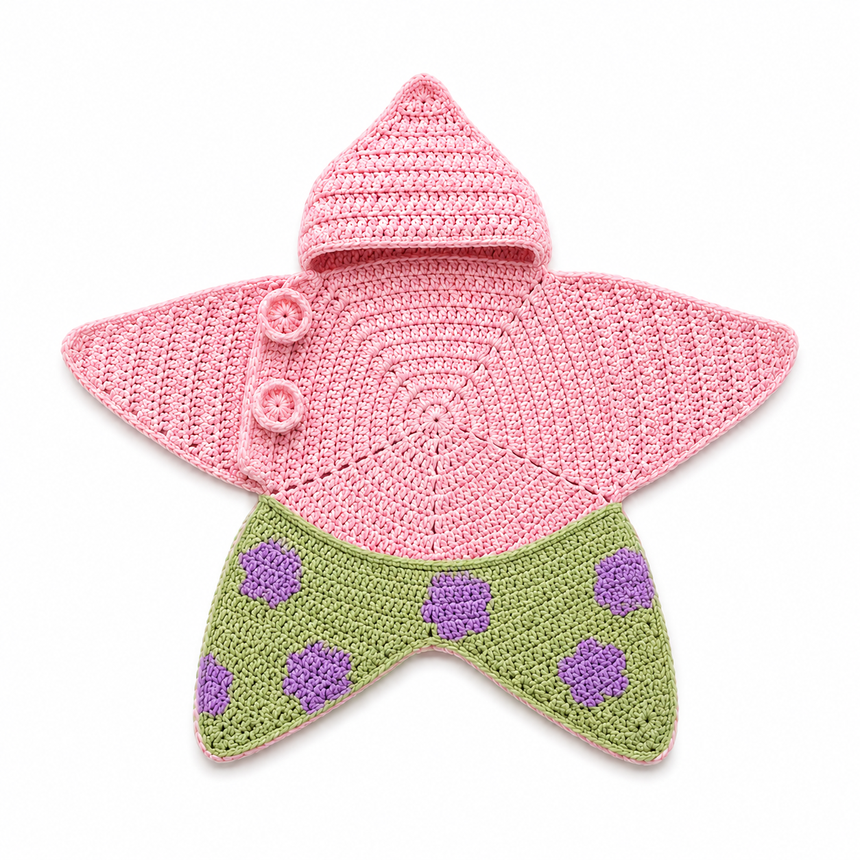 Cozy Starfish Baby Suit