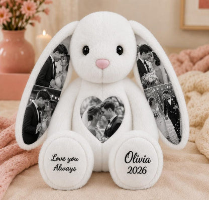 Personalized Photo Bunny Plush