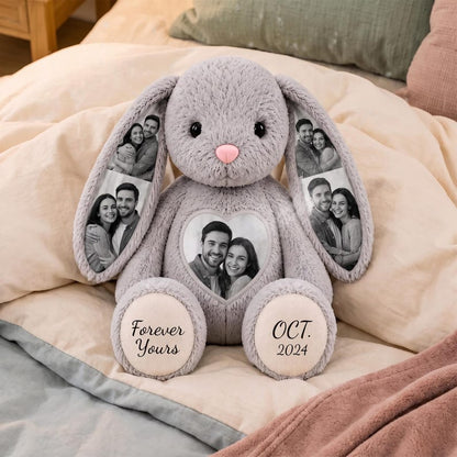 Personalized Photo Bunny Plush