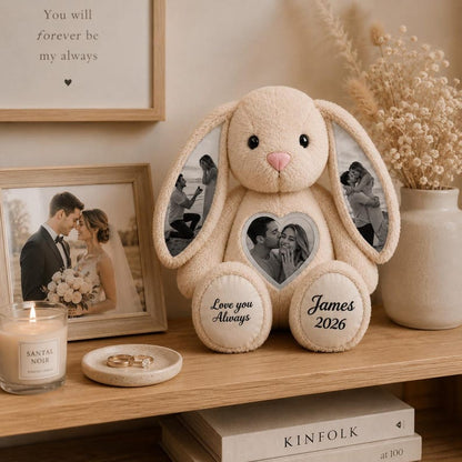 Personalized Photo Bunny Plush