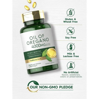 Oregano Oil 4000mg Supplement