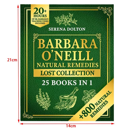 25 Books In 1  Barbara O'Neill Natural Remedies