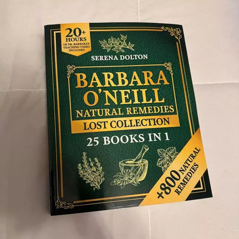 25 Books In 1  Barbara O'Neill Natural Remedies