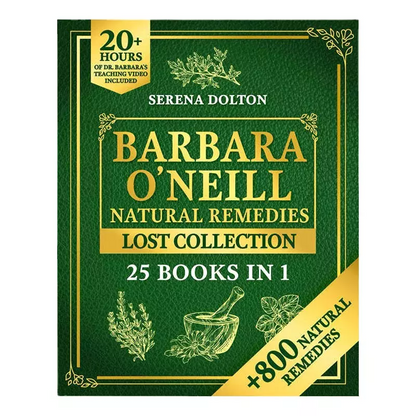 25 Books In 1  Barbara O'Neill Natural Remedies