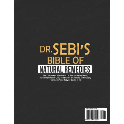 Dr Sebi's Bible 3 Books in 1 Complete Collection
