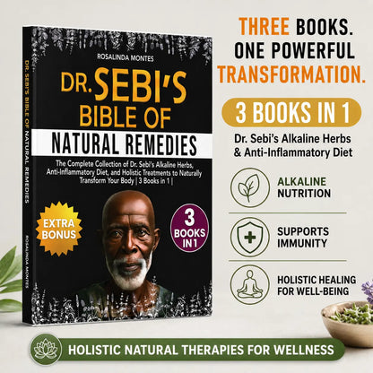 Dr Sebi's Bible 3 Books in 1 Complete Collection