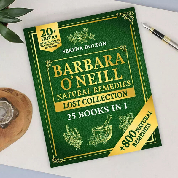 25 Books In 1  Barbara O'Neill Natural Remedies